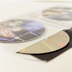 Viervoudige DVD-hoesjes met vilt