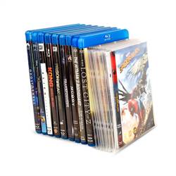 Blu-ray hoesjes met ringbandgaten voor het bewaren van Blu-ray