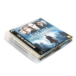 Blu-Ray opbergen: Blu-Ray-pakket - 50 Blu-Ray hoesjes, 2 ringbanden