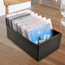 Cd-tabbladen incl. labels met voorbedrukte genres - 24 st. 