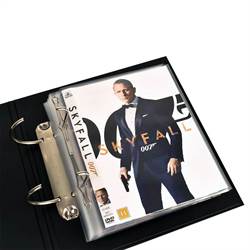 DVD hoesjes met ringbandgaten voor DVD opbergen - 100 stuks