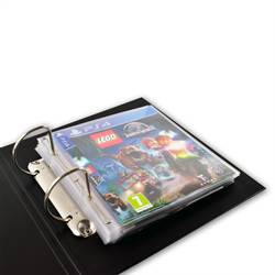 PS4 hoesjes met ringbandgaten voor PS4-games opbergen - 25 stuks