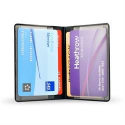 Creditcardhouder met RFID-bescherming, mapje voor 4 kaarten
