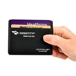 Creditcardhouder met RFID-bescherming, mapje voor 4 kaarten