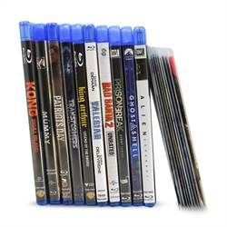 Blu-Ray opberghoesjes met ruimte voor de omslag - 50 stuks