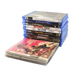 Blu-Ray opberghoesjes met ruimte voor de omslag - 50 stuks