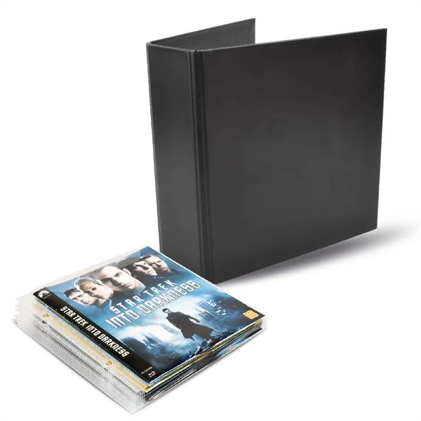 Blu-Ray-pakket - 50 Blu-Ray hoesjes, 2 ringbanden
