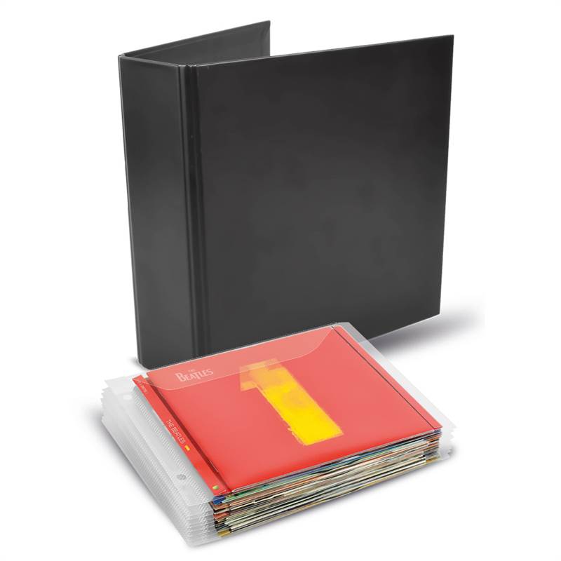 Behoort Absorberen Krijger CD-pakket - 100 CD hoesjes en 4 CD-mappen voor CD opbergen