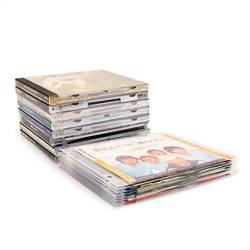 CD hoesjes met ringbandgaten voor CD opbergen - 100 stuks