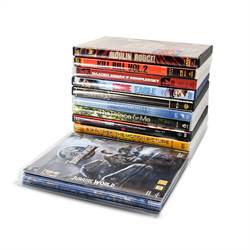 DVD hoesjes - ruimtebesparend DVD opbergen - 100 stuks